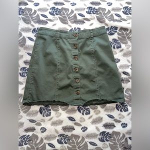 Forever 21 green skirt